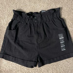 Paper Bag High Rise Shorts